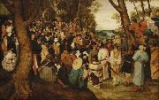 Pieter Brueghel the Younger, The Preaching of St. John the Baptist.